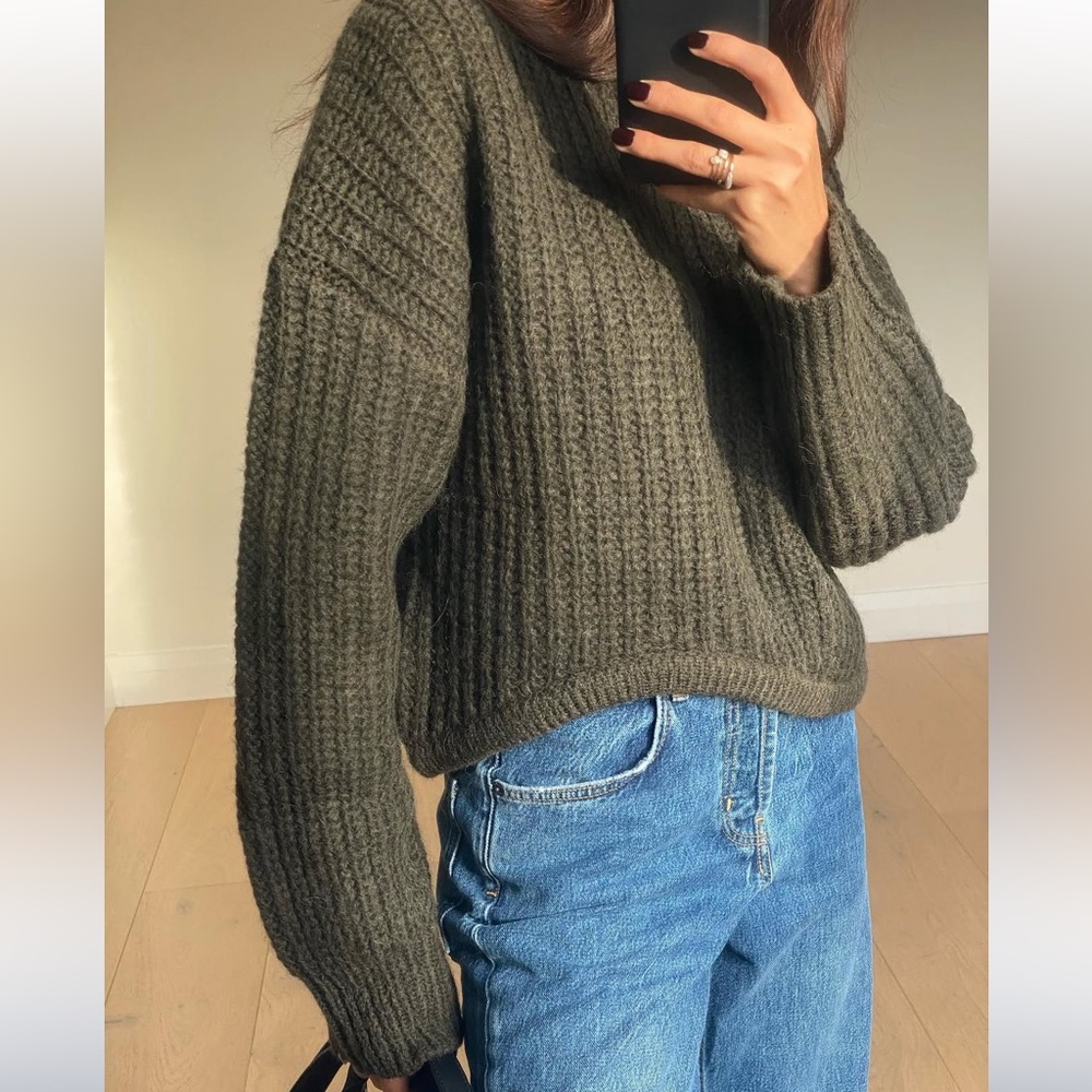 NWT Rails Delsey Asymmetrical Turtleneck Sweater